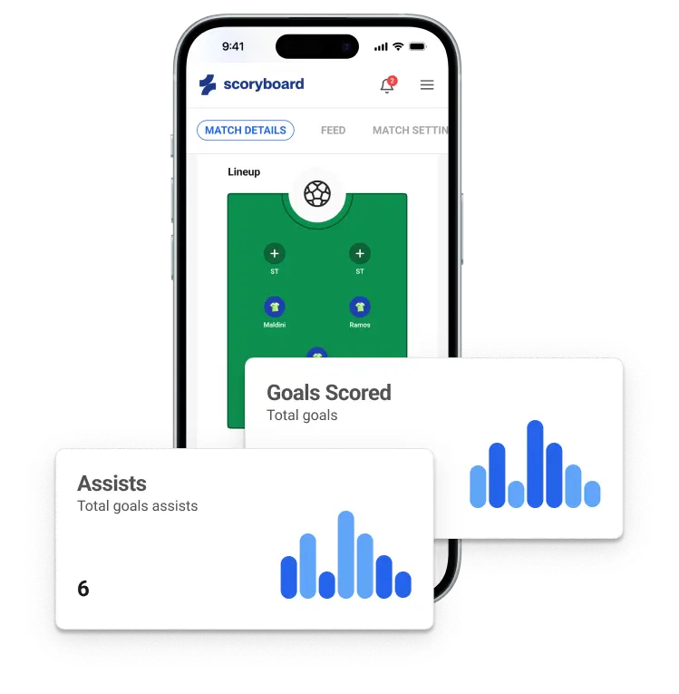 Match reports interface